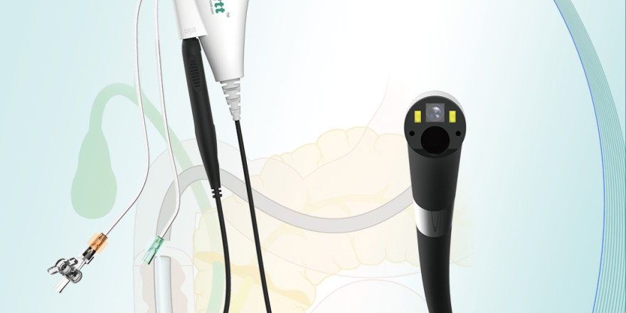 Disposable 4-Way steering electronic ERCP Endoscope